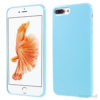 Blankt TPU gel-cover til Apple iPhone 7 Plus - Baby blå