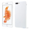Blankt TPU gel-cover til Apple iPhone 7 Plus - Hvid