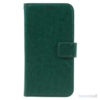 Klassisk flot læderpung m/standfunktion & kortholder til iPhone 7 - Grøn