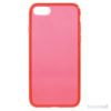 Semitransparent TPU gel-cover til Apple iPhone 7 - Rød