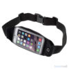 Smart løbebælte/taske m.touch-vindue til iPhone 7 Plus/6S Plus - Sort