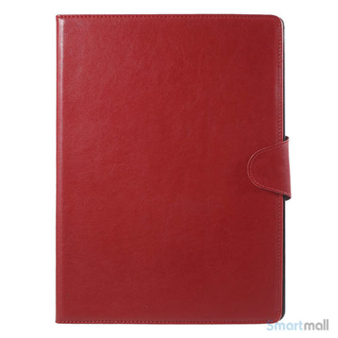 Crazy Horse smart lædercover m/stand-funktion til iPad Pro 12.9" - Rød