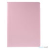 Fuld roterende lædercover til iPad Pro 12.9" m/stand - Pink