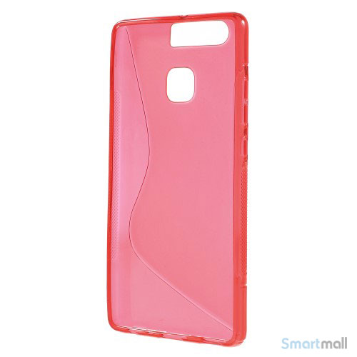 Huawei P9 Blødt TPU/silikone cover - Rød