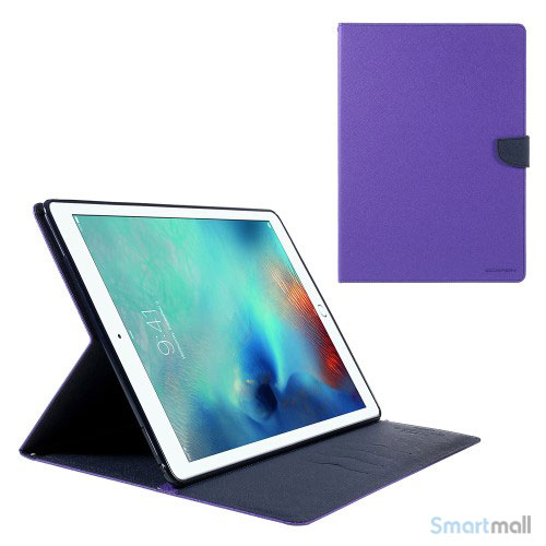 MERCURY GOOSPERY lædercover m/stand & pung til iPad Pro 12.9" - Lilla