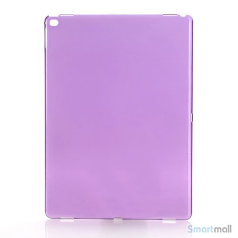 Simpelt iPad Pro plastik-cover i hård plast & blank overflade - Lilla