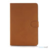 Smart lædercover til iPad Pro 12.9" i lækkert retro design - Orange