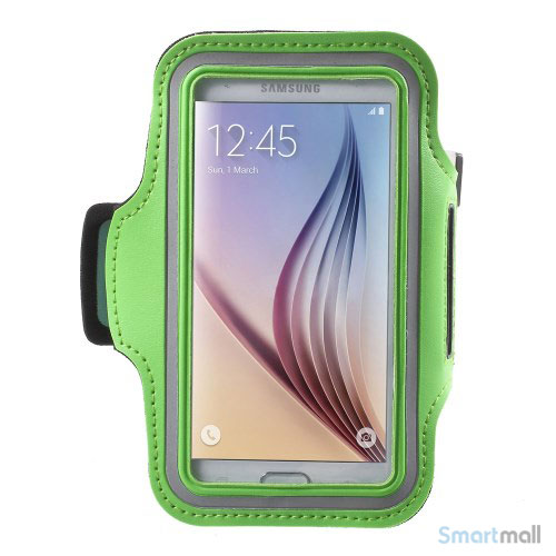 Smart løbearmbånd til Samsung Galaxy S6/S6 Edge/S7 - Grøn
