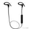 Trådløse sports høretelefoner m/fjernbetjening & støj reducering - Sort