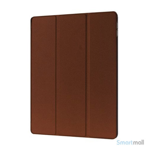 iPad Pro 12.9" smart case cover m/tri-fold-stand - Brun