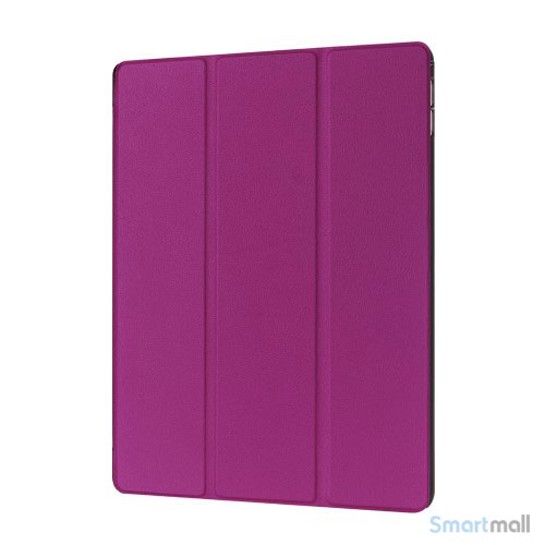 iPad Pro 12.9" smart case cover m/tri-fold-stand - Lilla