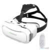 shinecon 2.0 3D VR brille til smartphones m/fjernbetjening - Hvid