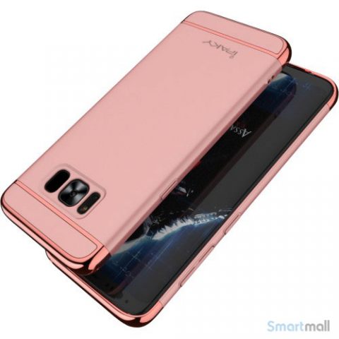 Effektivt IPAKY hardcase-cover til Samsung Galaxy S8 – Rosafarve