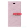 Feminin laederpung fra MERCURY GOOSPERY til iPhone X/10 - Pink