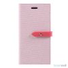 Feminin laederpung fra MERCURY GOOSPERY til iPhone X/10 - Pink