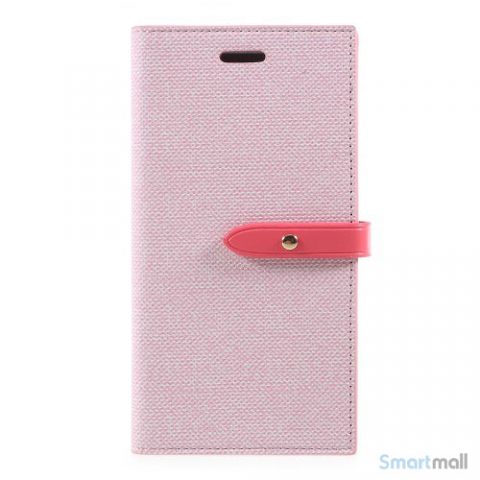 Feminin laederpung fra MERCURY GOOSPERY til iPhone X/10 - Pink